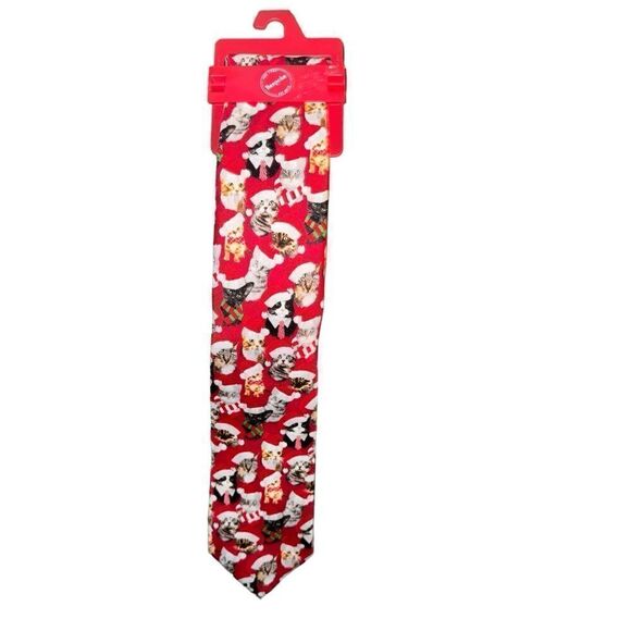 Festive Men’s Tie - Picture 1 of 4